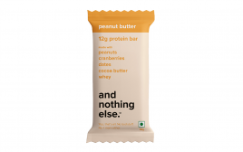 And Nothing Else Peanut Butter 12g Protein Bar  Pack  52 grams